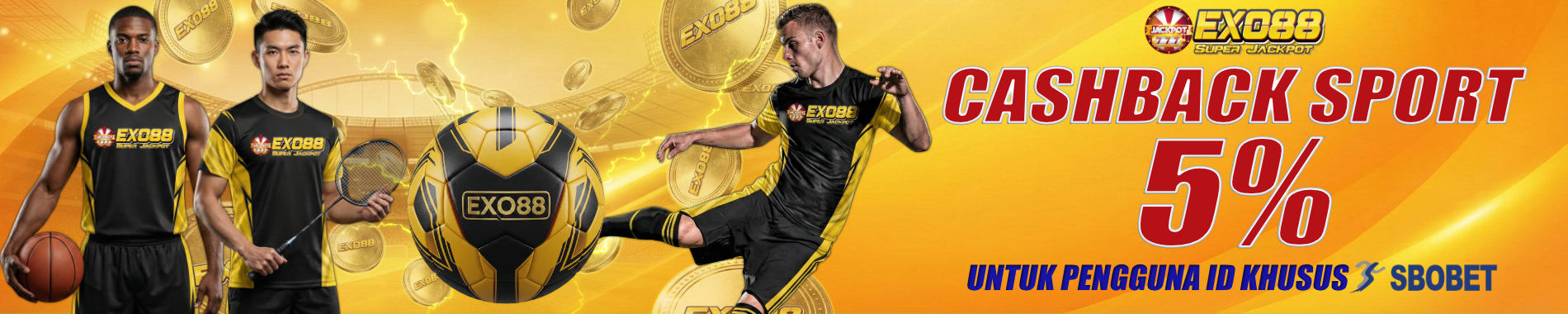 EXO88 CASHBACK SPORT